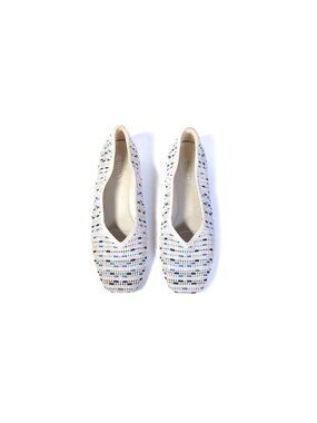 Vivaia Shoes Womens Margo 2.0 Square-Toe Summer Flats Size 10.5